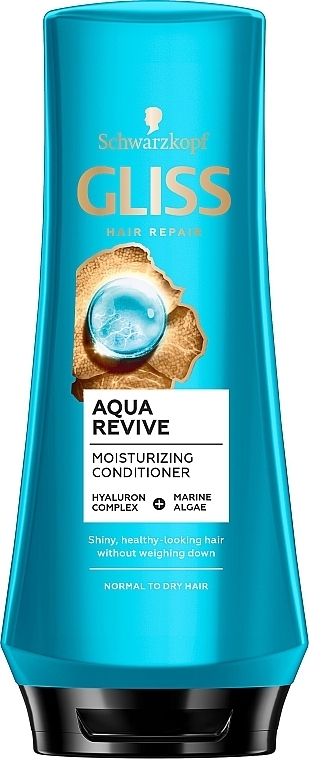 Conditioner - Gliss Aqua Revive Moisturizing Conditioner — photo N1