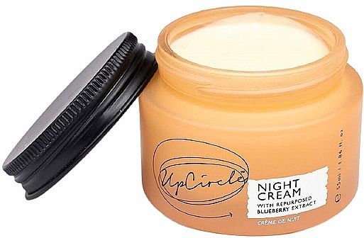 Night Blueberry Face Cream - UpCircle Night Cream With Blueberry Extract — photo N1