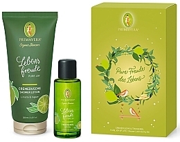 Fragrances, Perfumes, Cosmetics Set - Primavera Pure Joy Of Life (sh/gel/200ml + dry/oil/50ml)