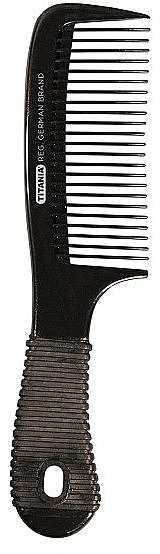 Comb with Rubber Handle, 20.5 cm - Titania — photo N5
