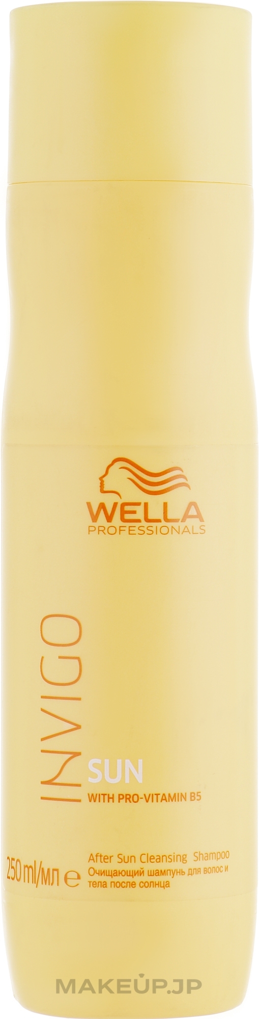 After Sun Hair Shampoo - Wella Professionals Invigo Sun After Sun Cleansing Shampoo — photo 250 ml