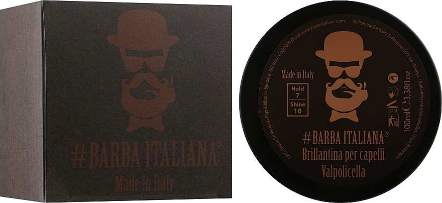 Hair Brilliantine - Barba Italiana Valpolicella Brillance Gel — photo N5