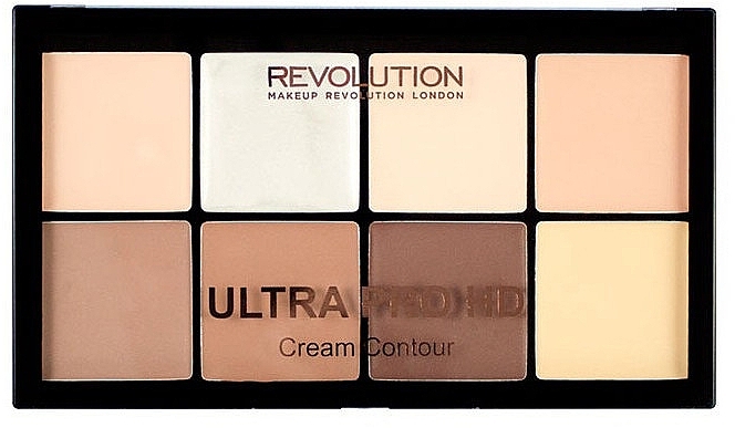 Face Contour Kit - Makeup Revolution HD Pro Cream Contour — photo N8