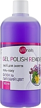 Gel Polish Remover with Lilac & Linden Blossom Extract - ViTinails Gel Polish Remover — photo N3