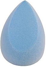 Fragrances, Perfumes, Cosmetics Makeup Sponge, blue, cut - Deni Carte Blender Mikrofibra