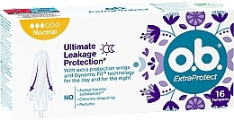 Tampons, 16 pcs - O.b. Extra Protect Normal — photo N1