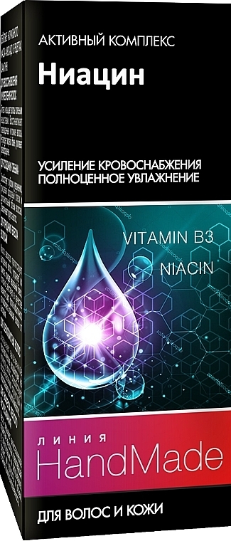 Niacin for Hair & Scalp - Pharma Group Handmade — photo N1