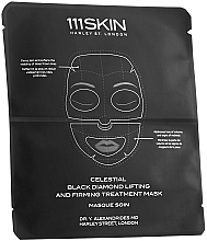 Face & Neck Mask - 111Skin Celestial Black Diamond Lifting And Firming Mask — photo N2