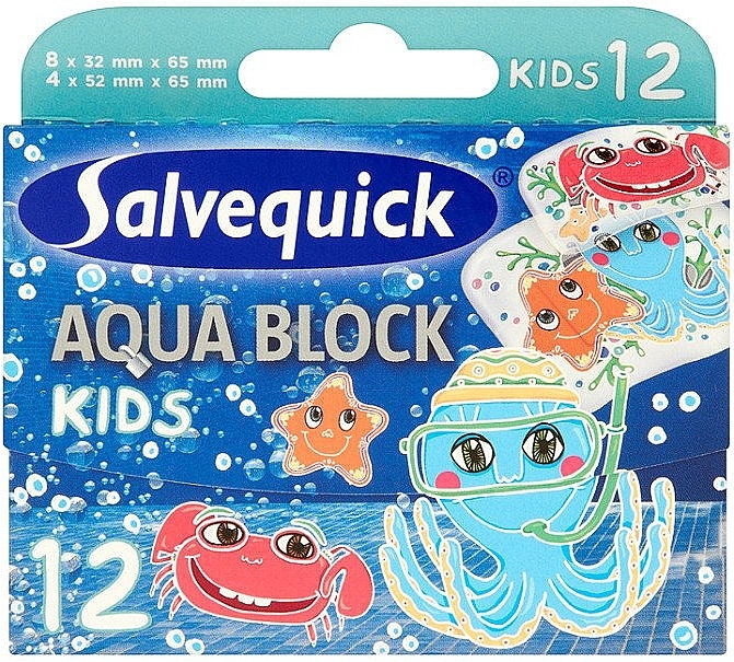 Kids Plasters - Salvequick Aqua Block Kids Slices — photo N5