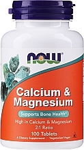 Fragrances, Perfumes, Cosmetics Dietary Supplement "Calcium & Magnesium" - Now Foods Calcium & Magnesium