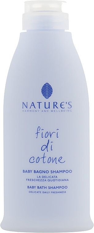 Baby Shampoo - Nature's Fiori Cotone Baby Bath Shampoo — photo N18