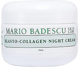 Fragrances, Perfumes, Cosmetics Collagen Facial Night Cream - Mario Badescu Elasto-Collagen Night Cream