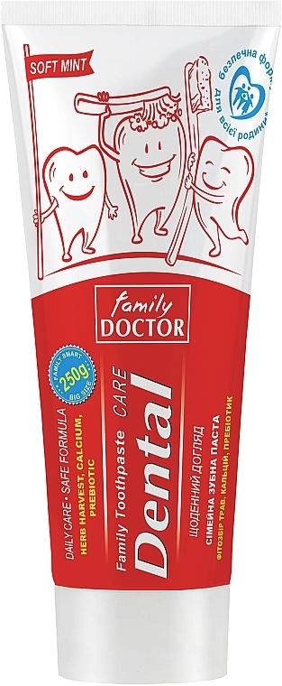 Family Toothpaste - Family Doctor Dental Care Toothpaste — photo N2