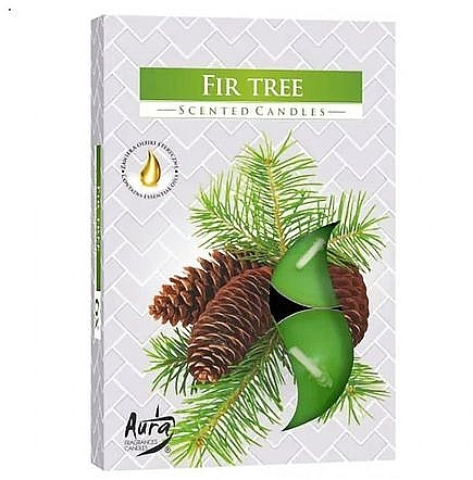 Spruce Tealight Set - Bispol Fir Tree Scented Candles — photo N1