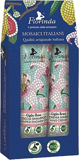 Pink Lily Set - Florinda Set (h/cr/30 ml + sh/gel/30 ml) — photo N1