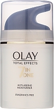 Anti-Aging Moisturizing Cream, fragrance-free - Olay Total Effects Moisturizing Anti-Aging No Perfume — photo N1