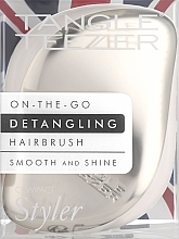 Fragrances, Perfumes, Cosmetics Compact Hair Brush - Tangle Teezer Compact Styler Cyber Metallics