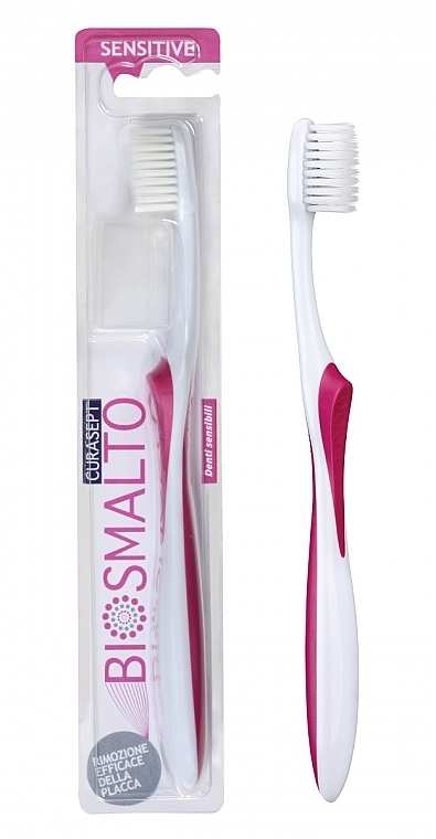 Toothbrush for Sensitive Teeth - Curaprox Curasept Biosmalto Sensitive Toothbrush — photo N5