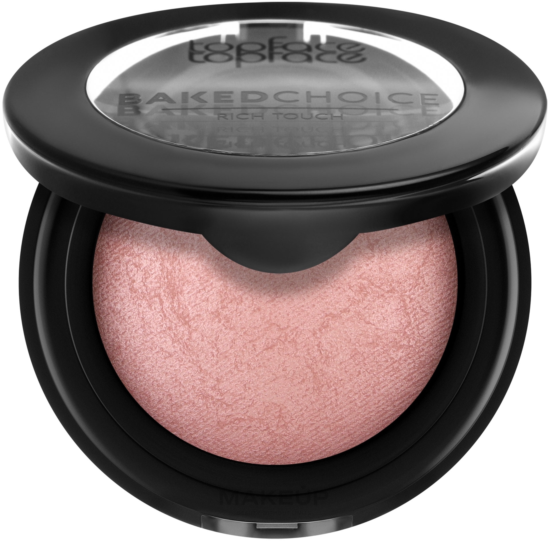 Blush - Topface Baked Choice Rich Touch Blush On — photo 01 - Nude Sparkle