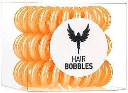 Fragrances, Perfumes, Cosmetics Orange Elastic Hair Band, 3 pcs - HH Simonsen Hair Bobbles Orange