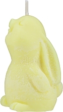 Brownie Decorative Candle 'Rabbit', yellow - KaWilamowski — photo N1