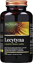 Lecithin Dietary Supplement, 1200 mg, 100 pcs - Doctor Life Sunflower Lecithin — photo N1