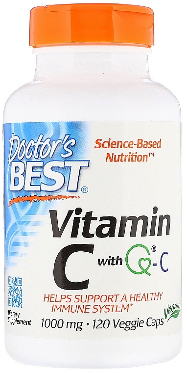 Vitamin C with Quali-C, 1000mg, capsules - Doctor's Best — photo N1