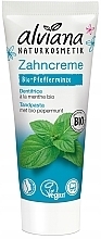 Fragrances, Perfumes, Cosmetics Refreshing Mint Toothpaste - Alviana Naturkosmetik