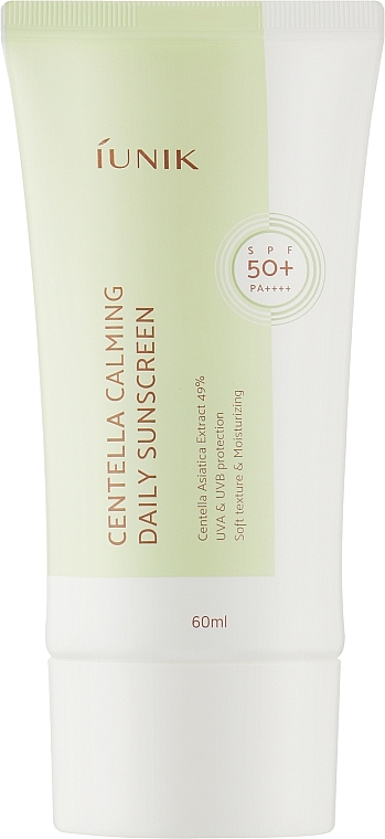 Centella Sunscreen - Iunik Centella Calming Daily Sunscreen SPF50+ — photo N1