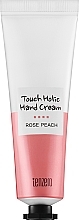 Rose & Peach Hand Cream - Tenzero Touch Holic Hand Cream Rose Peach — photo N1