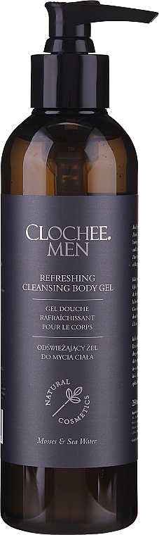Refreshing Shower Gel - Clochee Men Refreshing Cleansing Body Gel — photo N1