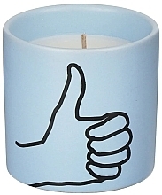 Scented Candle - Paddywax Impressions Ceramic Candle You Got This Blue Mint Leaf & Cardamom — photo N2