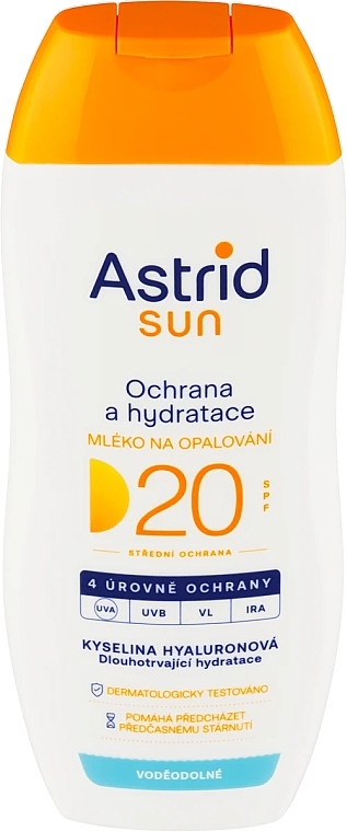 Sun Protection Lotion - Astrid Sun SPF 20 Sunscreen Lotion — photo N1