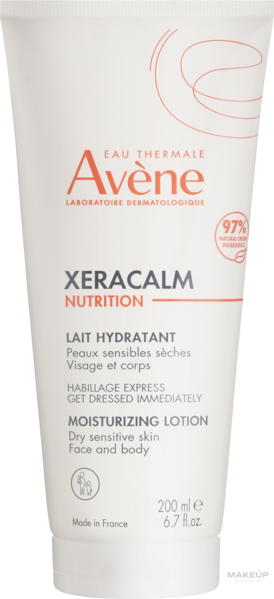 Moisturizing Body Lotion - Avene XeraCalm Nutrition Moisturizing Lotion — photo 200 ml