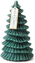 Fragrances, Perfumes, Cosmetics Scented Candle 'Christmas Tree', green - Paddywax Cypress & Fir Tall Tree Totem Candle