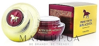 Rejuvenating Cream with Horse Placenta Extract - Holika Holika Prime Youth H-Placenta Nourishing Cream — photo N1