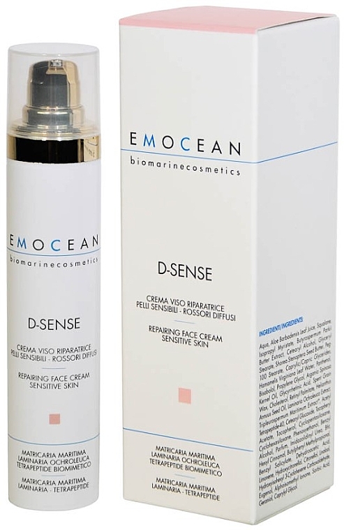 Revitalizing Face Cream for Sensitive Skin - Emocean D-Sense Repairing Face Cream Sensitive Skin — photo N2