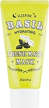 Fragrances, Perfumes, Cosmetics Moisturizing Basilica & Baobaba Mask - A'pieu Fresh Mate