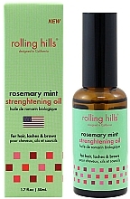 Fragrances, Perfumes, Cosmetics Rosemary & Mint Strengthening Oil - Rolling Hills Rosemary Mint Strenghtening Oil