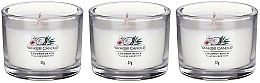 Scented Candle Set "Coconut Beach" - Yankee Candle Coconut Beach (candle/3x37g) — photo N3