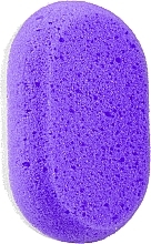 Owal Relax Massage Sponge, purple - Sanel Owal Relax — photo N1