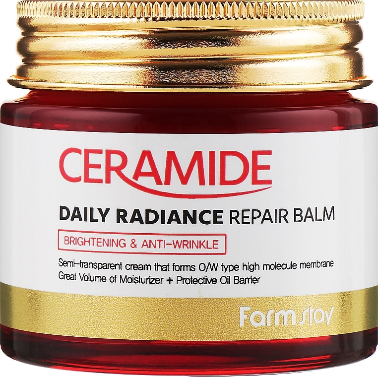 Firming Ceramide Face Balm - FarmStay Ceramide Daily Radiance Repair Balm — photo N2