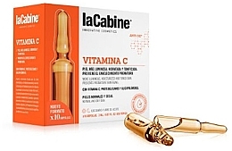 Fragrances, Perfumes, Cosmetics Vitamin C Face Ampoules - La Cabine Vitamin C Ampoules