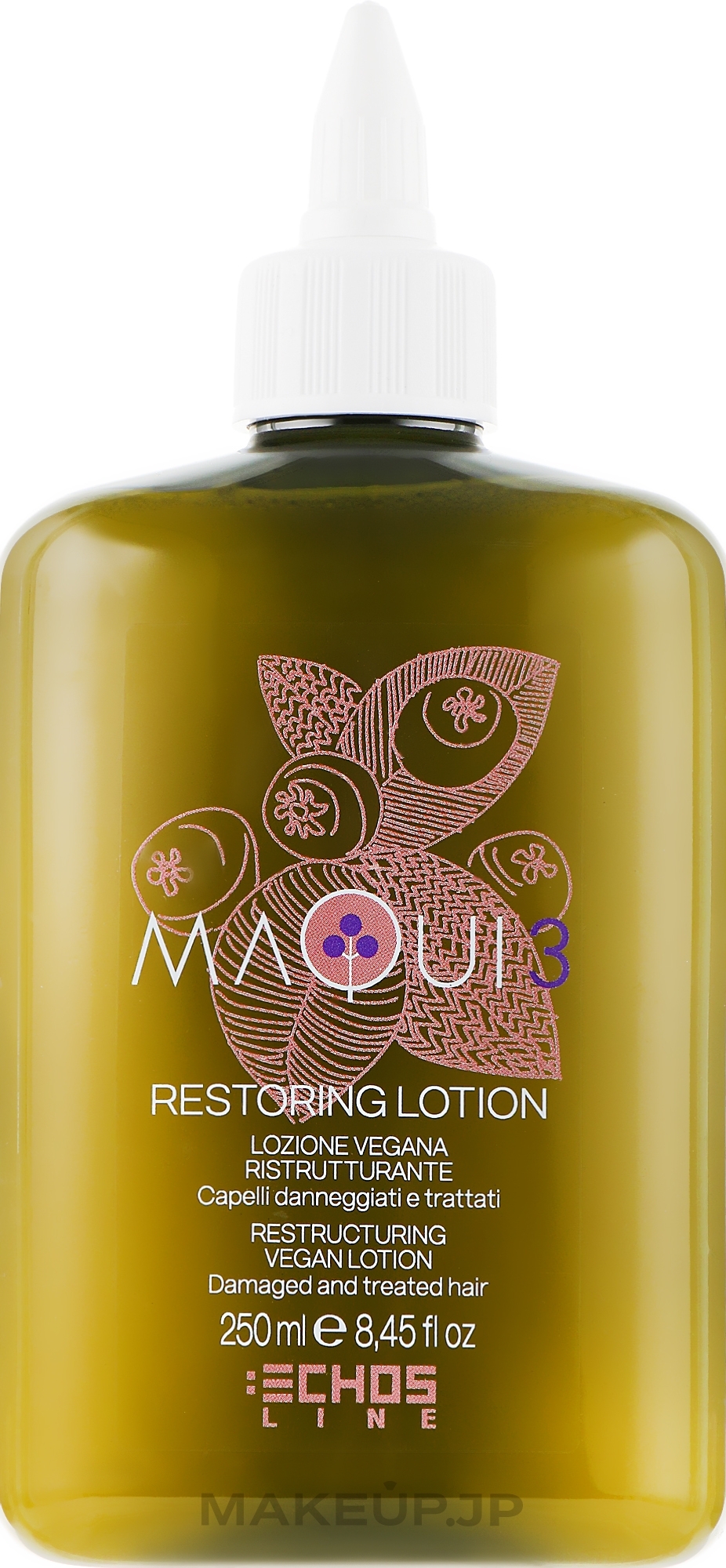 Revitalizing Lotion for Damaged Hair - Echosline Maqui 3 Restoring Lotion — photo 250 ml