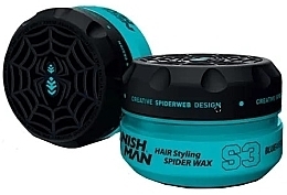 Fragrances, Perfumes, Cosmetics Hair Styling Spider Wax - Nishman Hair Styling Spider Wax S3 Blue Web