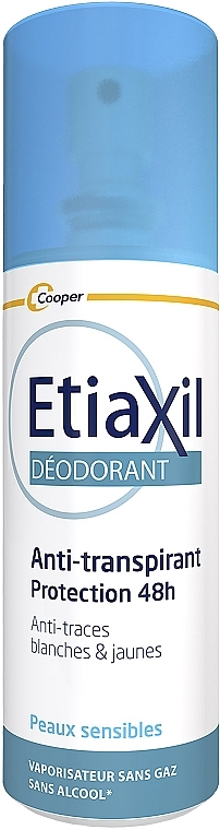 Antiperspirant-Deodorant Spray "Protection 48 hours" - Etiaxil Anti-Perspirant Deodorant Protection 48H Spray — photo N1