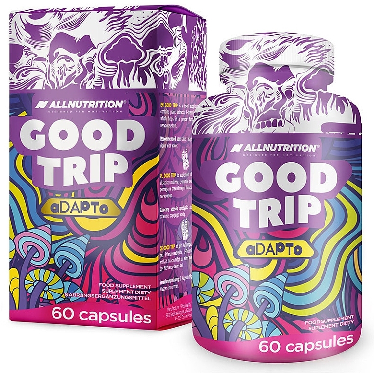 Food Supplement for Nervous System - AllNutrition Good Trip Adapto — photo N1
