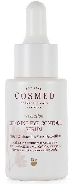 Detox Eye Serum - Cosmed Revolution Detoxing Eye Contour Serum — photo N1