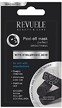 Fragrances, Perfumes, Cosmetics Activated Carbon & Volcanic Water Peel-Off Mask - Revuele Facial Mask With Activated Charcoal