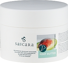 Fragrances, Perfumes, Cosmetics Nourishing Foot Butter Cream with Avocado Oil - Saicara Foot Butter